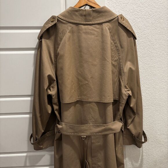 Burberry London Trench coat Nova Check Vintage Woman 44 US Liner Double Breasted - Picture 4 of 16